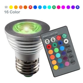 16 Color RGB Magic LED Light Bulb