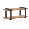 TV Cabinet 35.4"x15.7"x15.7" Solid Reclaimed Wood