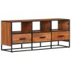 TV Cabinet 43.3"x11.8"x17.7" Solid Acacia Wood