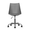 Home Office Desk Chair Computer Chair Fashion Ergonomic Task Working Chair with Wheels Height Adjustable Swivel PU Leather