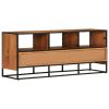 TV Cabinet 43.3"x11.8"x17.7" Solid Acacia Wood