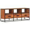 TV Cabinet 43.3"x11.8"x17.7" Solid Acacia Wood