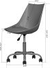 Home Office Desk Chair Computer Chair Fashion Ergonomic Task Working Chair with Wheels Height Adjustable Swivel PU Leather